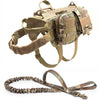 Harnais tactique militaire pour chien
