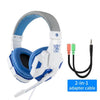 Casque de jeu filaire à lumière LED