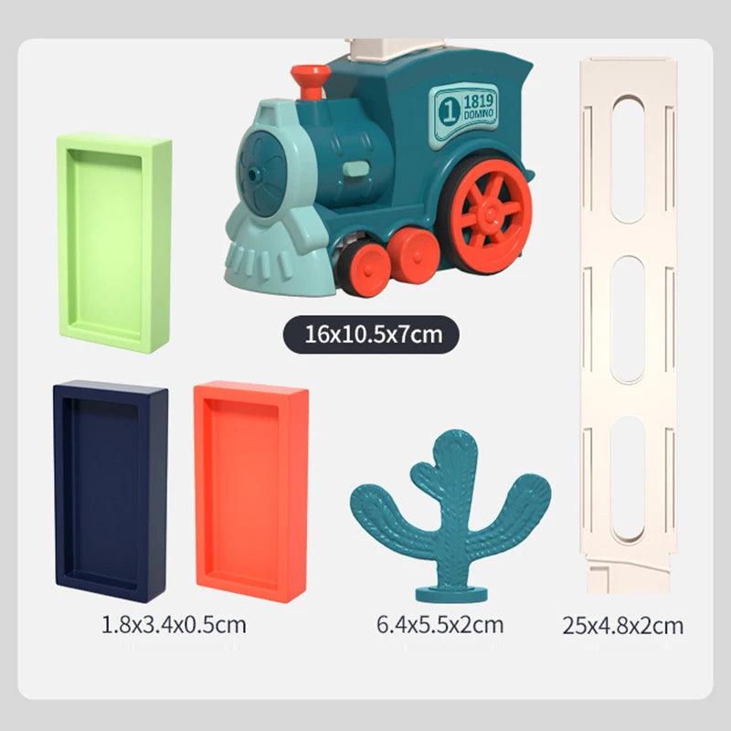 Train Domino automatique pour enfants