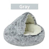 Lit en peluche douce pour animaux de compagnie