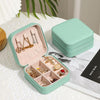 Boîte de rangement à fermeture éclair pour bijoux