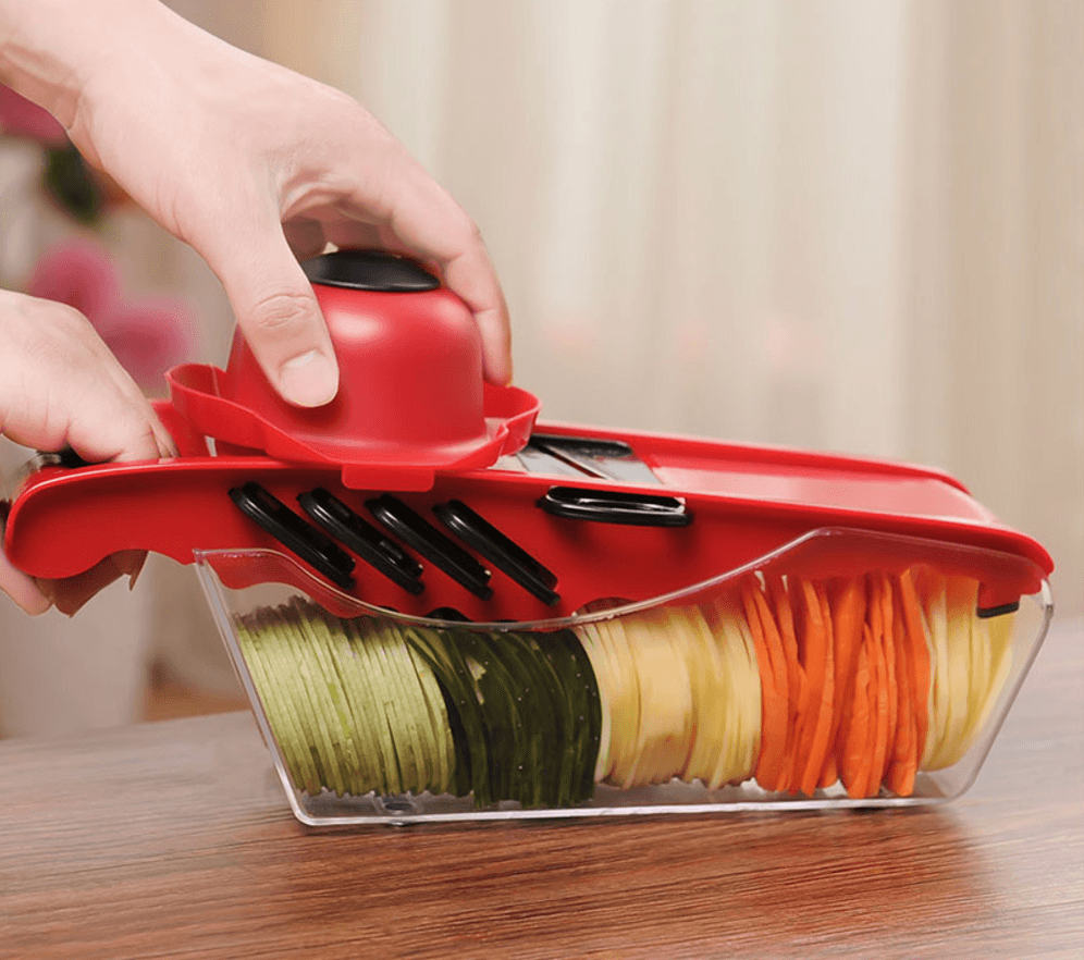 Trancheuse de cuisine multifonction à 6 lames