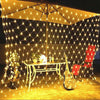 Guirlandes lumineuses solaires en maille filet