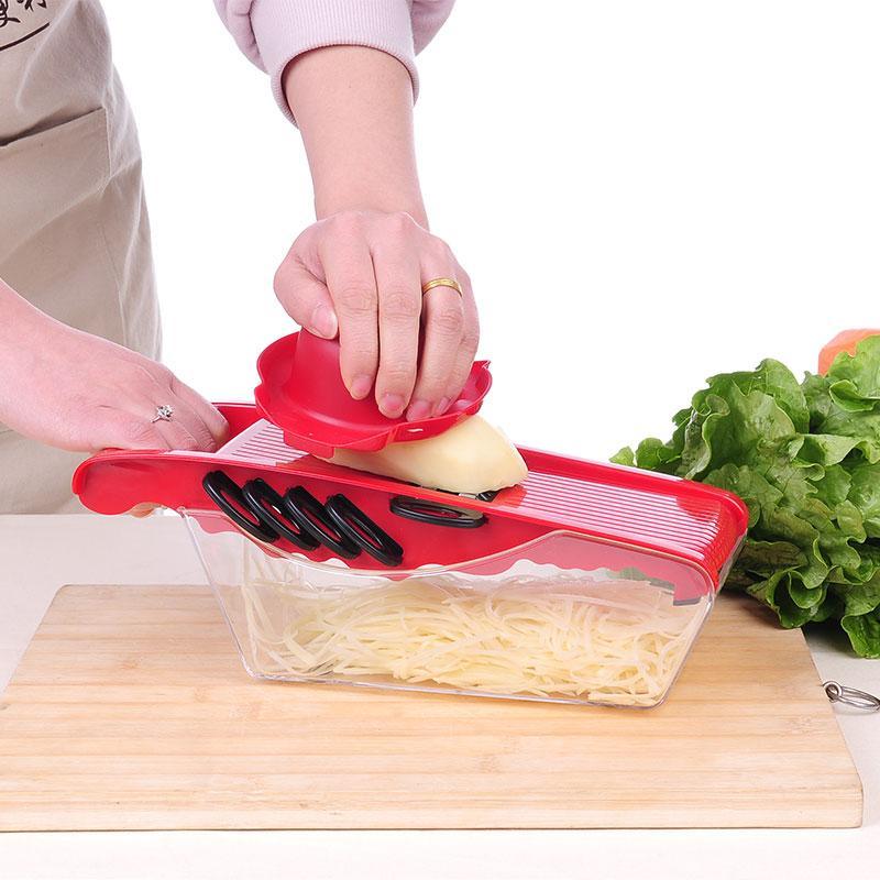 Trancheuse de cuisine multifonction à 6 lames