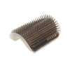 Brosse d'angle auto-toilettante pour chat