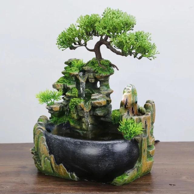 Fontaine cascade Feng Shui