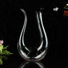Carafe à vin en cristal en forme de U de 1 500 ml