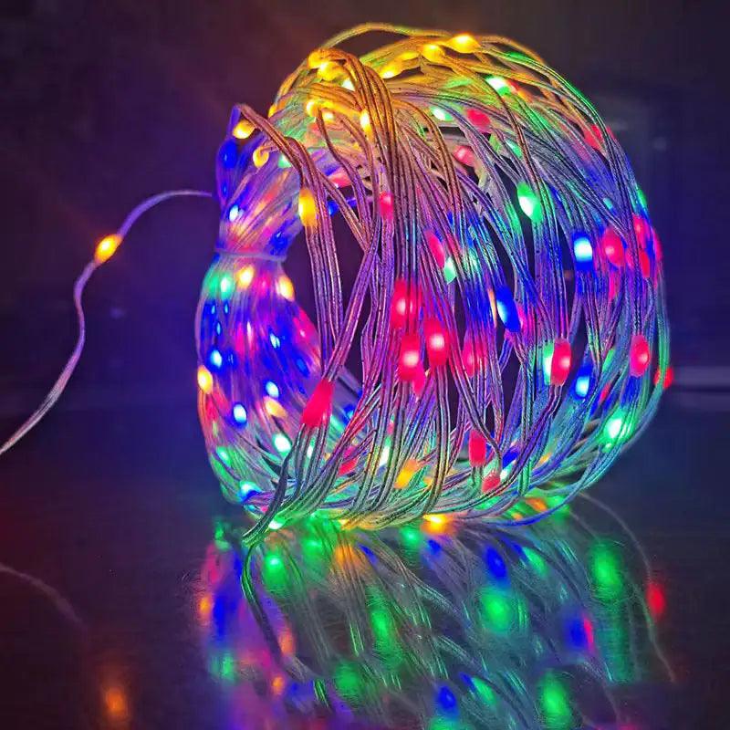 Lampe à cordon en cuir à commande vocale