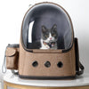 Sac à dos de transport pour chat capsule spatiale