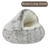 Lit en peluche pour animaux de compagnie