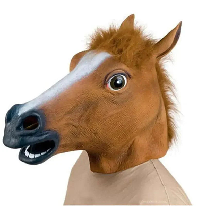 Masques de tête de cheval
