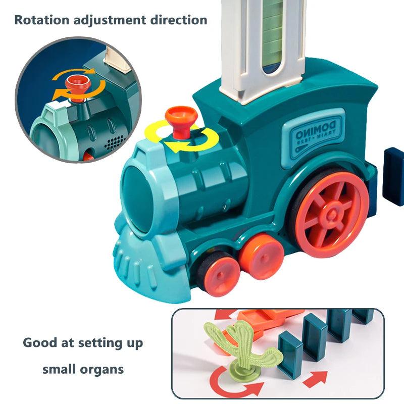 Train Domino automatique pour enfants