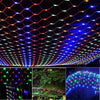 Guirlandes lumineuses solaires en maille filet