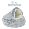 Lit en peluche douce pour animaux de compagnie