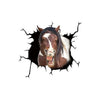 Autocollant de fenêtre de voiture à cheval