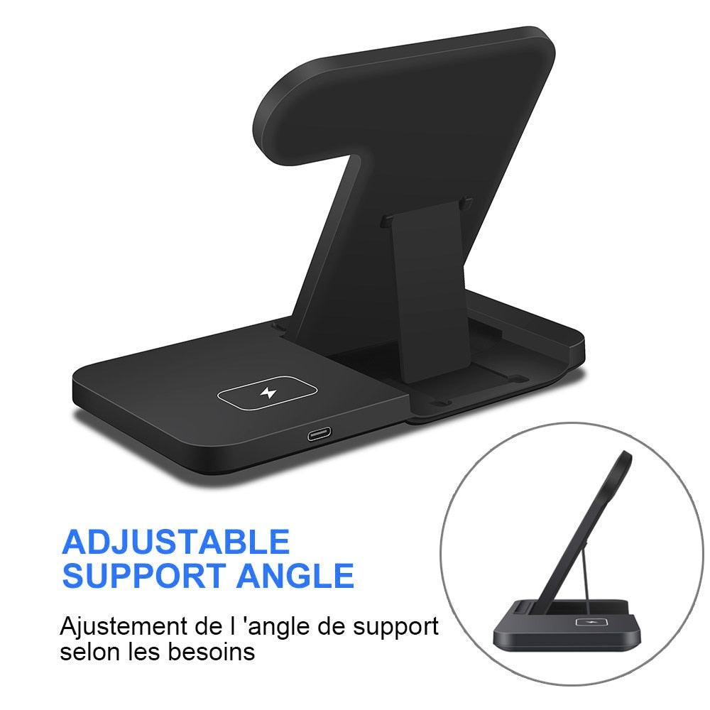Station de charge rapide sans fil 3 en 1
