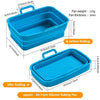 Plat de cuisson rectangulaire pour friteuse à air