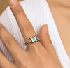 Anneau rotatif Fidget Spinner pour femme