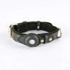 Collier anti-perte en cuir pour chien