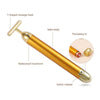 Rouleau de massage facial Energy 24K Gold T Beauty Bar