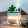 Humidificateur d'air ultrasonique 160 ml, diffuseur d'huiles essentielles USB, diffuseur d'arômes pour voiture, brumisateur à anions