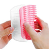 Brosse d'angle auto-toilettante pour chat