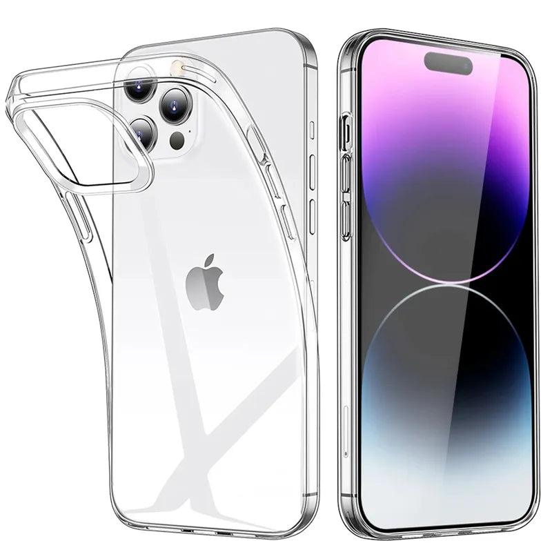 Coque transparente pour iPhone