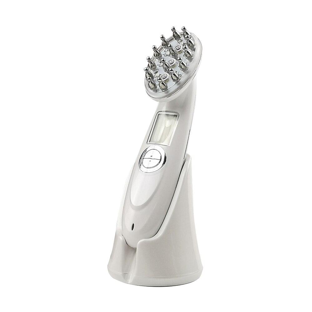 Peigne électrique pour la croissance des cheveux, appareil de massage par vibrations infrarouges EMS RF, micro-courant, traitement contre la perte de cheveux, repousse des cheveux