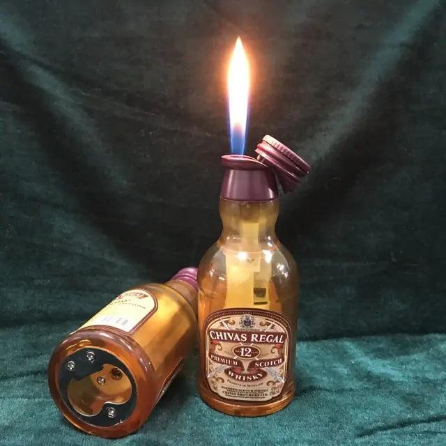 Briquet bouteille de whisky