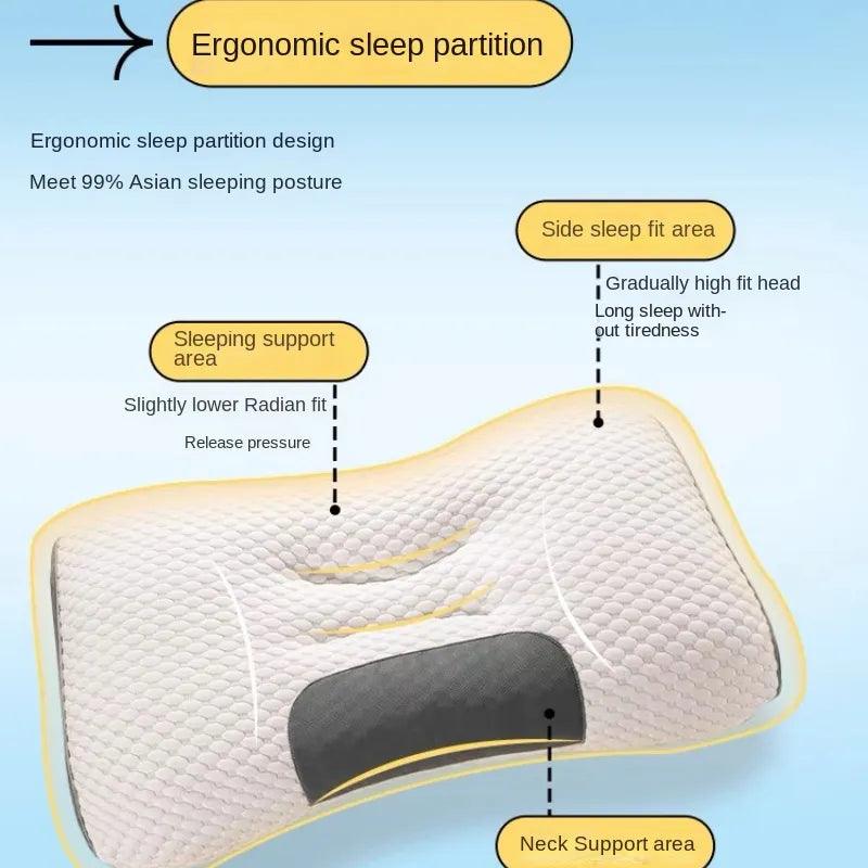 Oreiller cervical ergonomique