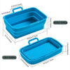 Plat de cuisson rectangulaire pour friteuse à air