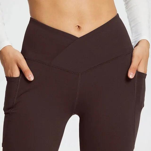 Leggings évasés de yoga