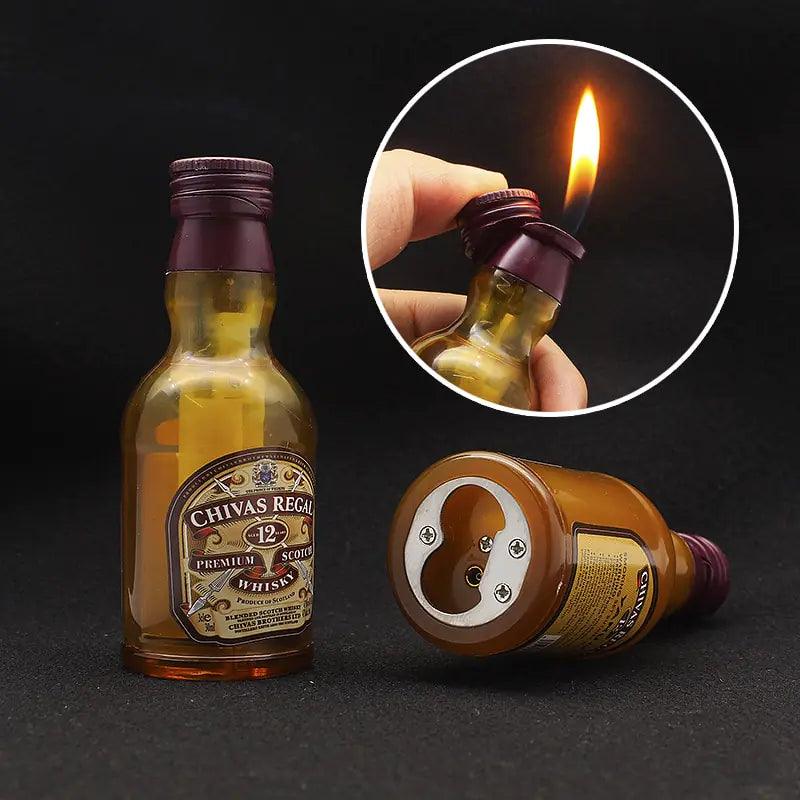 Briquet bouteille de whisky
