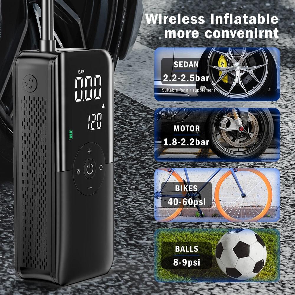 Pompe de gonflage portable