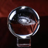 Boule de cristal miniature 3D Galaxy 6/8 cm