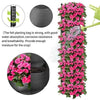 Pots de fleurs suspendus verticaux