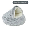 Lit en peluche pour animaux de compagnie