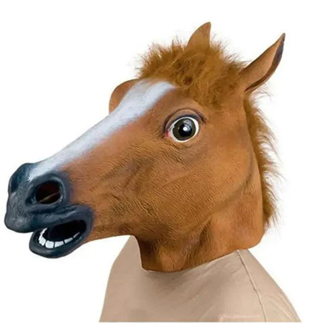 Masques de tête de cheval