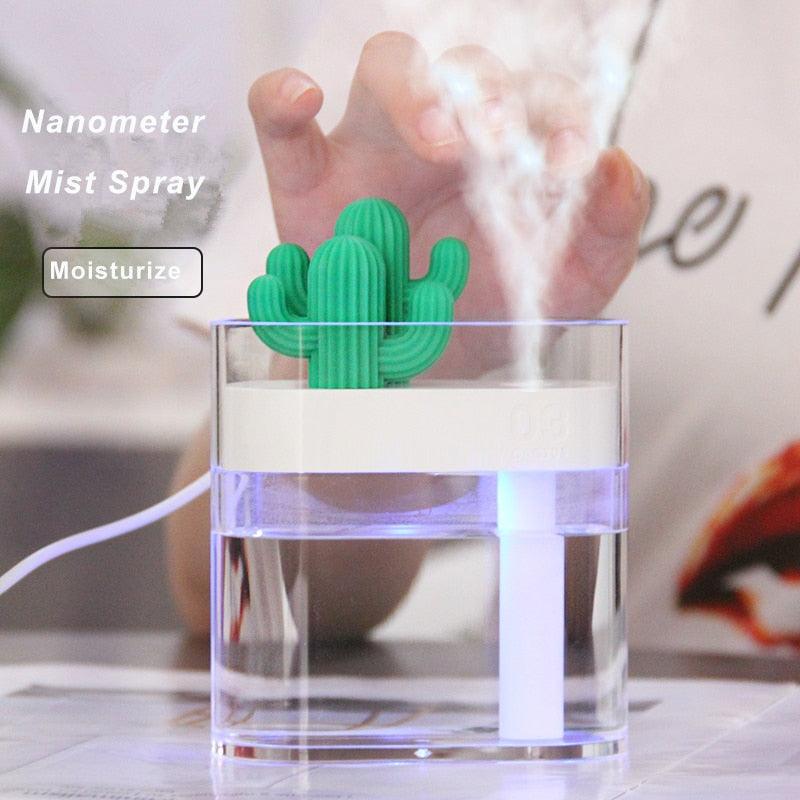 Humidificateur d'air ultrasonique 160 ml, diffuseur d'huiles essentielles USB, diffuseur d'arômes pour voiture, brumisateur à anions