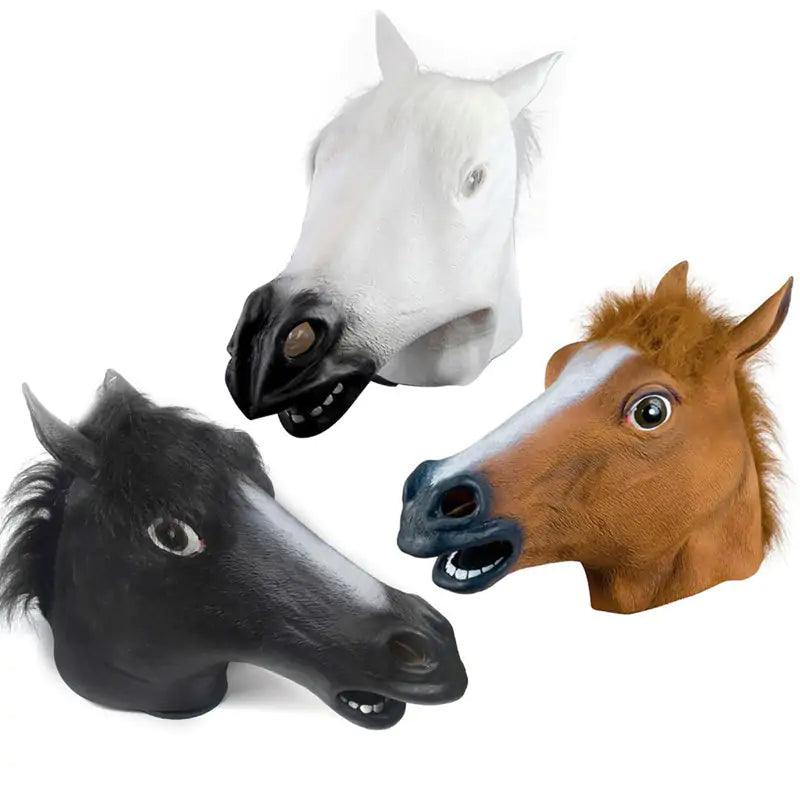 Masques de tête de cheval