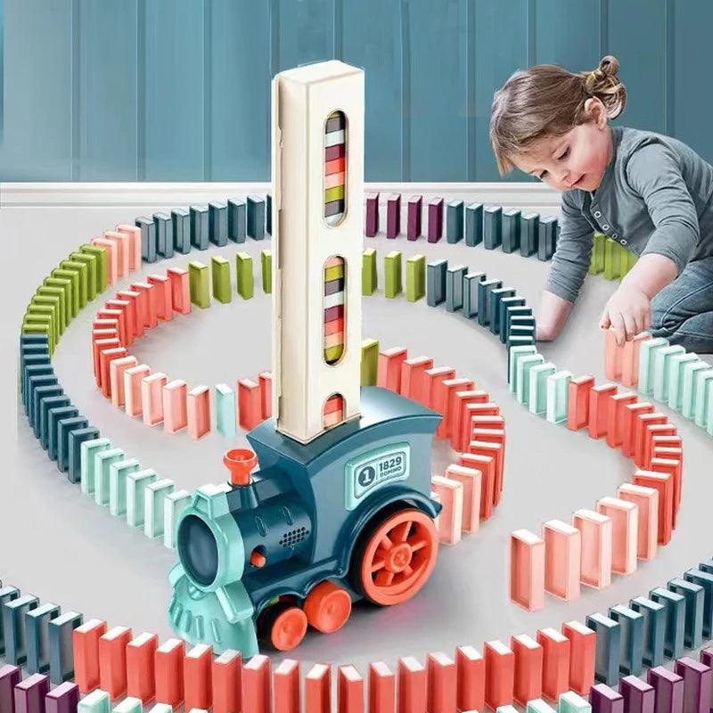 Train Domino automatique pour enfants